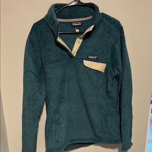 Patagonia Women’s Teal Fleece Pullover